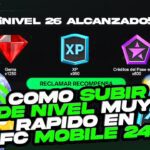 Cómo subir rápido de nivel en FC Mobile
